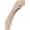 Ekena Millwork 5 1/2"W x 32"D x 40"H Merced Smooth Knee Brace, Douglas Fir BRC06X32X40MRC00SDF - alternate 1